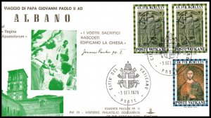 Vatican City Pope John Paul II Visit to Albano 1979 Cover