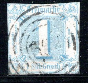 German States Thurn & Taxis Scott # 10, used