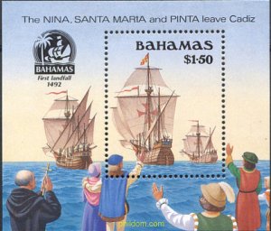 33614 MNH BAHAMAS 1992 500 ANIVERSARIO DEL DESCUBRIMIENTO DE AMERICA