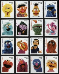 #5394a-5394p Sesame Street, Singles, Mint **ANY 5=FREE SHIPPING**