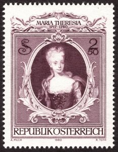 1980, Austria 2,50Sh, MNH, Sc 1149