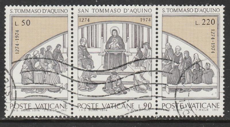 Vatican  1974  Scott No. 557a  (O)  Complet