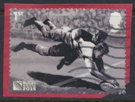 Great Britain  SG 3756 SC# 3434 Used Self Adhesive Rugby  see details 
