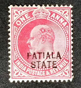 India Patiala #42 MH FVF CV $2.50   ….........(XBL154)