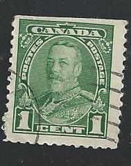 Canada #217as 1c King George V