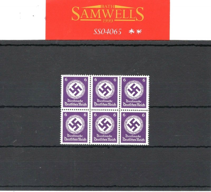 GERMANY Stamps 6m Block of Four Mint UMM MNH SS4065 