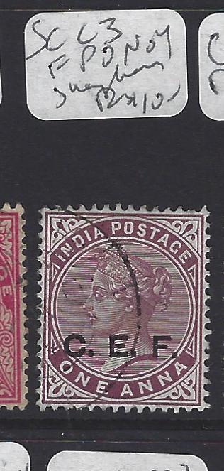 INDIA CHINA EXPED FORCE (P2908B)  QV CEF  1A  FPO#4  SHANGHAI  SG C3   VFU
