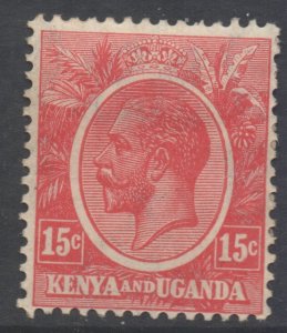 KUT Scott 24 - SG82, 1922 George V 15c MH*