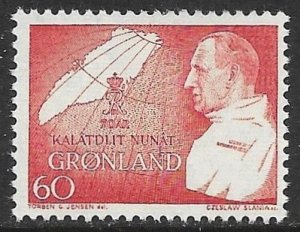 Greenland # 70 - Frederick IX & Map - MNH.....{Gn11}