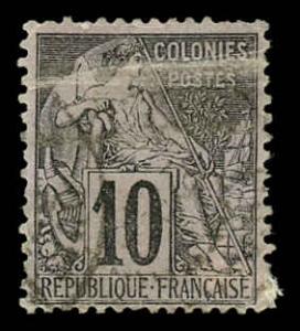 French Colonies 50 Used