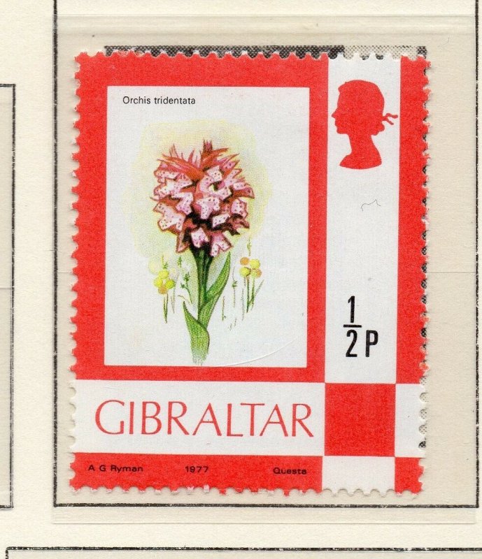 Gibraltar 1977 QEII Early Issue Fine Mint Unmounted 1/2p. NW-99223