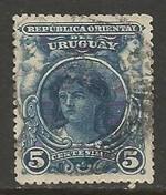 URUGUAY 154 VFU Z5459-7