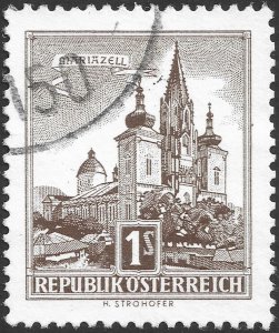 Austria #622 litho Used - 1s Mariazell (1959)