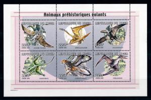 [95553] Niger 2000 Prehistoric Animals Dinosaurs Perf. Miniature Sheet MNH