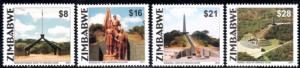 Zimbabwe - 2001 Heroes Acre Memorial Set MNH** SG 1260-1263