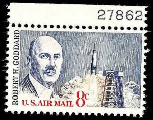 # C69 MINT NEVER HINGED ROBERT H. GODDARD