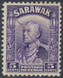 Sarawak   SG 110  SC# 115  Used  see details & scans