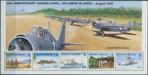 Solomon Islands 1992 SG733a Guadacanal Battle MS MNH