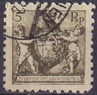 Liechtenstein #57a  F-VF Used CV $27.50  (Z3146)