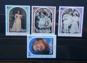 Seychelles 2000 Queen Mother 100th Birthday set MNH