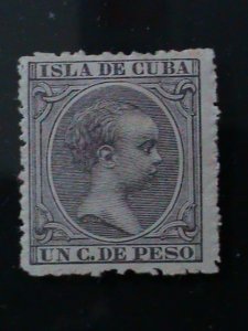 ​CUBA-1890-SC#132 -KING ALFONSO XIII MH-VF-134 YEARS OLD WE SHIP TO WORLDWIDE