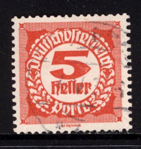 Austria 1920  Scott #J75 used