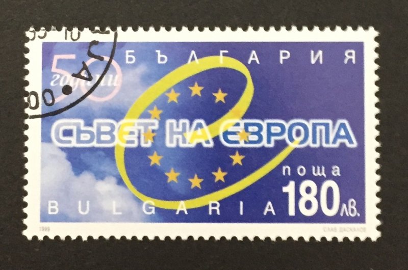 Bulgaria 1999 #4075, Council of Europe, Used/CTO.