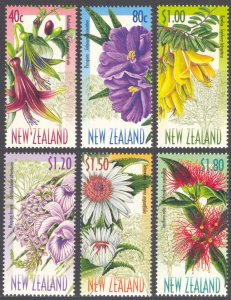 New Zealand 1999 Scott #1563-1568 Mint Never Hinged