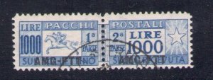 1954 TRIESTE A - Postal Package no. 26/I - Linear Lace 13 1/4 - Used