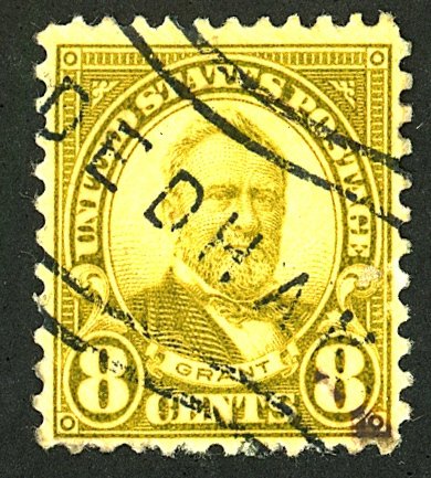 U.S. #589 USED