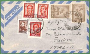 98809 - ARGENTINA - POSTAL HISTORY - Airmail COVER to ITALY  1969