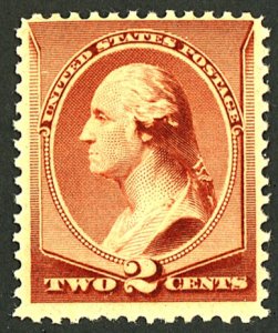 U.S. #210 MINT WITH PSAG CERT OG NH