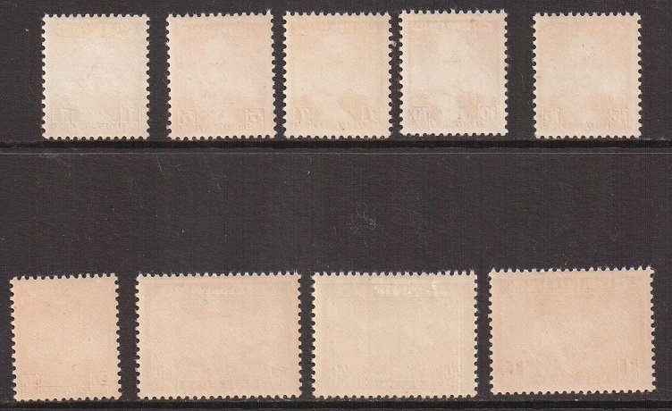 Greenland  #1-9   MH  1938-46  Christian  polar bear