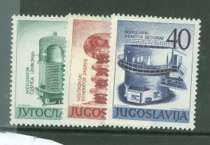 Yugoslavia #582-584 Mint (NH) Single (Complete Set)