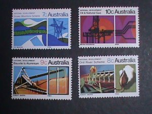 ​AUSTRALIA-1970 SC #483-6 AUSTRALIAN ECOMNOMIC DEVELOPMENT- MNH -VERY FINE