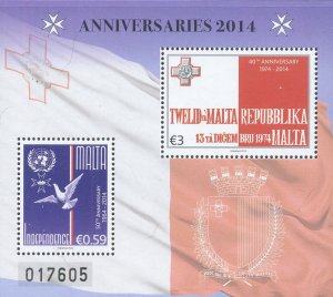 Malta Scott #'s 1515 MNH