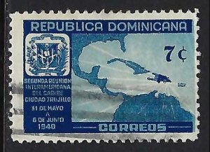 Dominican Republic 363 VFU MAP C693-2