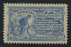 USA E8 var - Top Frame Line Missing - VF/XF Mint very lightly hinged