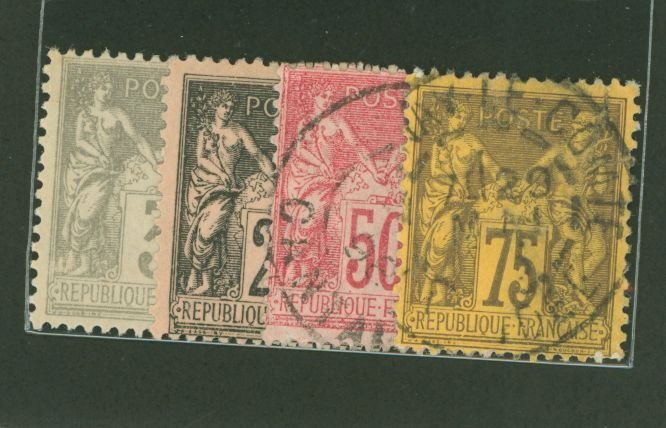 France #97/100-102  Multiple