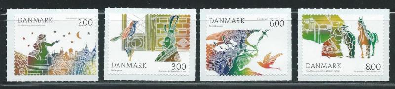 Denmark 1590-3 2012 Hans Christen Andersen set MNH