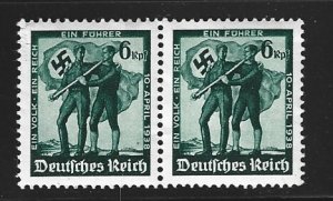 Germany  Sc. # 485 pair MNH