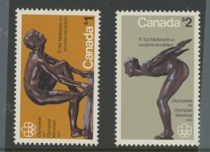 Canada #656-657 Mint (NH) Single (Complete Set)