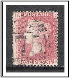 Great Britain #33 (GK) Queen Victoria Pl 188 Used