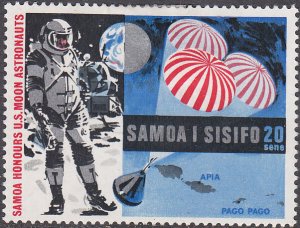 Samoa 316 Tribute to the American Space Program 1969