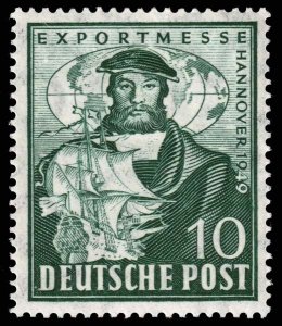 Germany - Scott 662 - Mint-Never-Hinged - Dirty Front