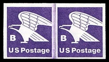 United States, 1930-Present #1820a Cat$125, 1981 18c violet, imperf. horizont...