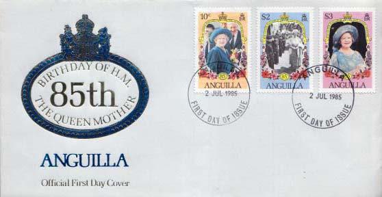 Anguilla, First Day Cover, Royalty