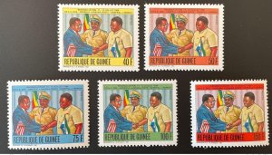 Guinea 1987 Mi. 1161 - 1165 II (Drawing) Reconciliation 1986 Doe Conte Momoh-