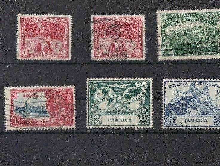 JAMAICA    MOUNTED MINT  & USED STAMPS  SOME FAULTS REF 2055