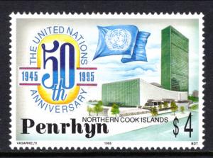 Penrhyn Island 446 United Nations MNH VF